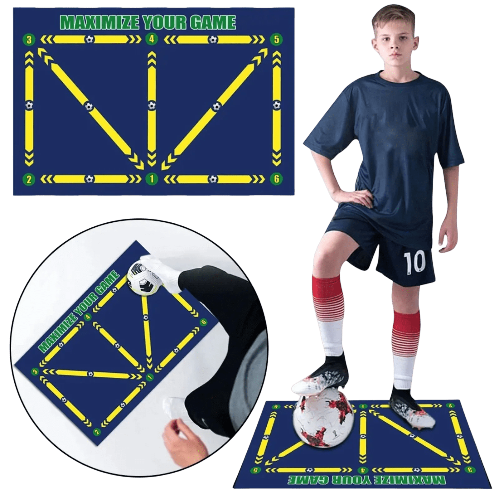 Shinplex Skills Mat layout and marking detail