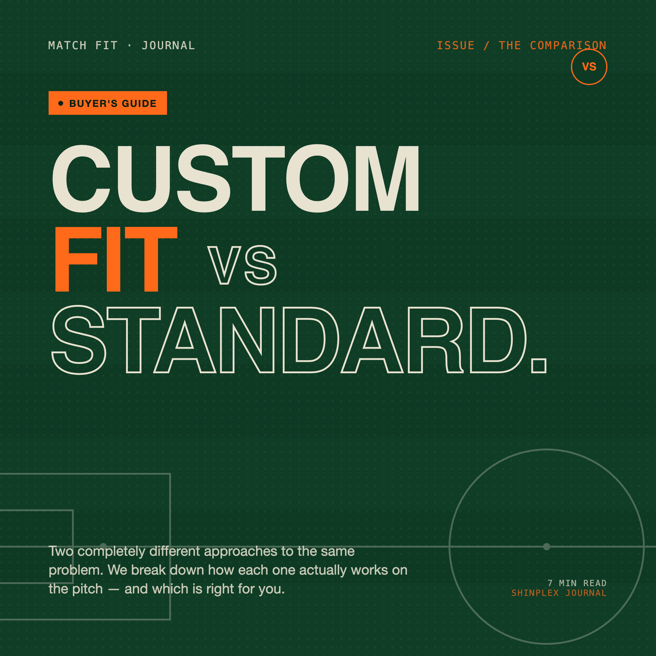 Custom-Fit vs Standard Shin Pads: What's the Difference?