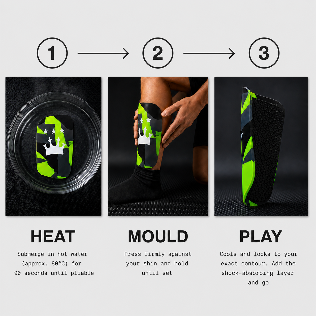 Shinplex™ Mouldable Shin Guards
