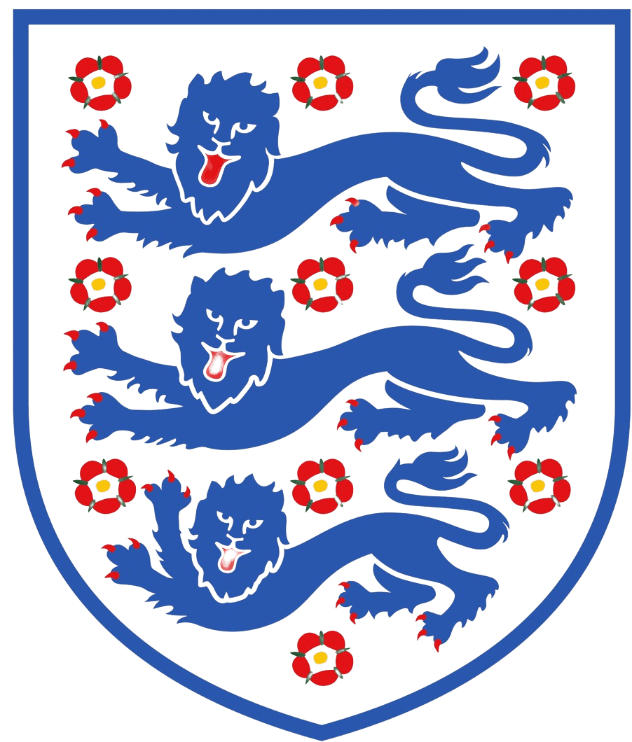 England Football Association three lions official crest