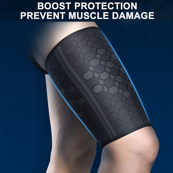Shinplex Hamstring Support Sleeve compression wear display