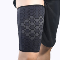 Shinplex Hamstring Support Sleeve side leg profile